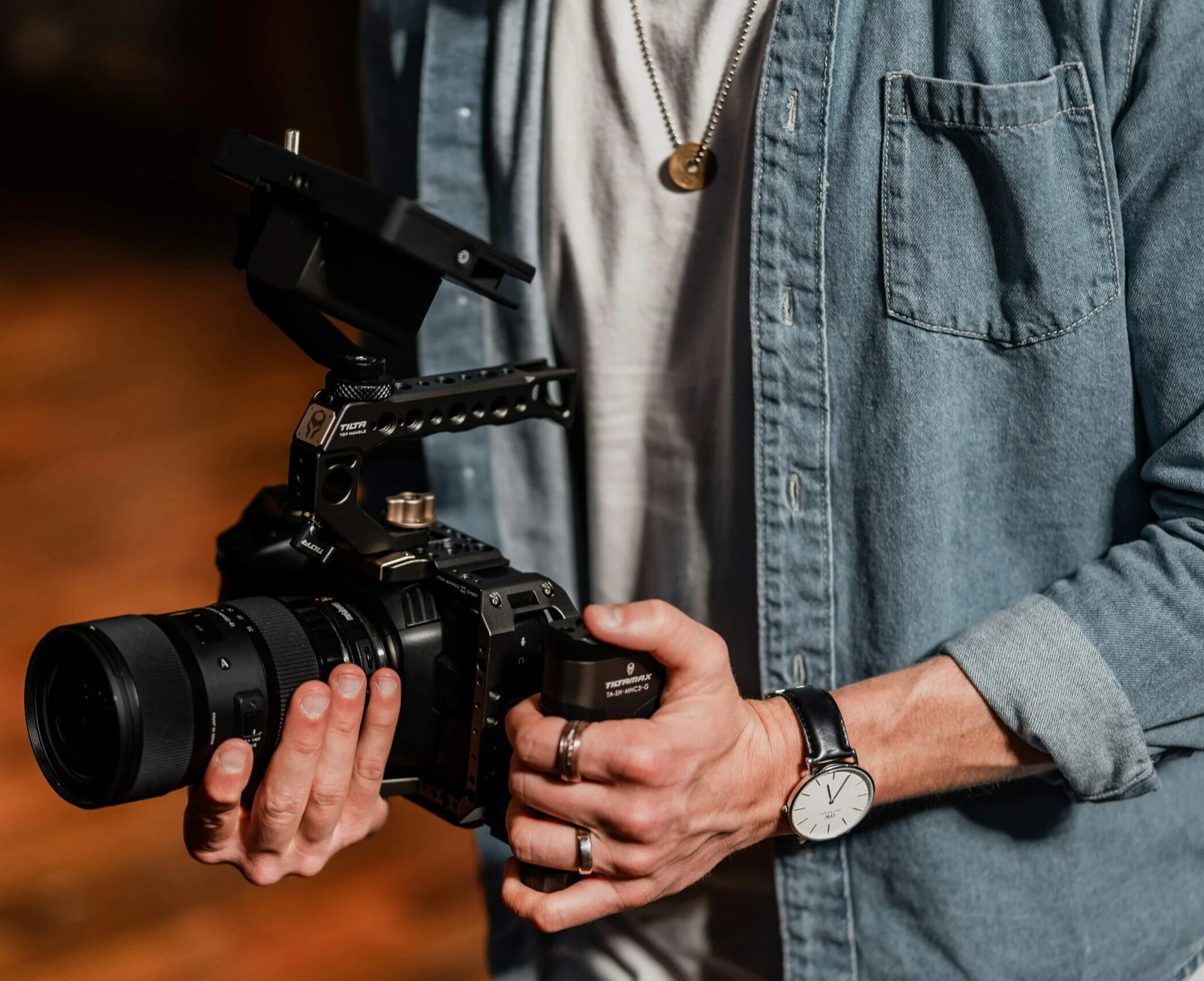 modern digital videogaphy camera